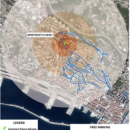 Tiziano-belveder With Private Garage Rijeka